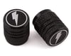 Image 1 for Dan's Comp Aluminum Valve Stem Caps (Black) (Pair)